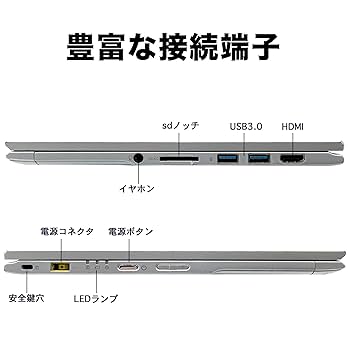 Amazon.co.jp: 【整備済み品】 ノートパソコン 初期設定済み VK
